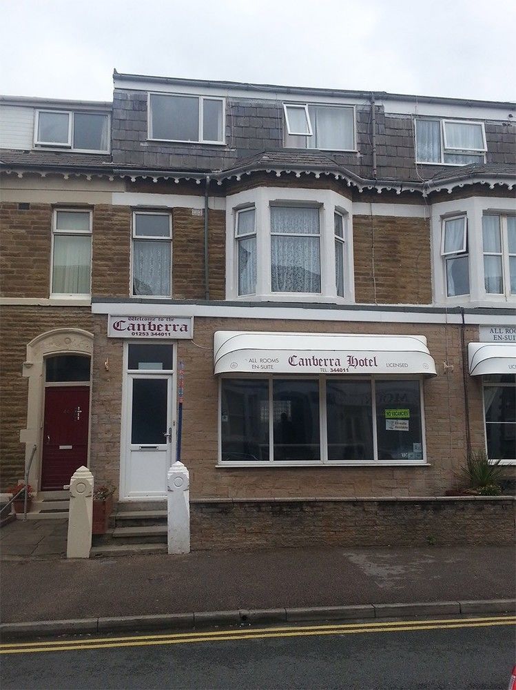 Uk Travel & Hospitality Ltd Ta Canberra Hotel Blackpool Eksteriør billede